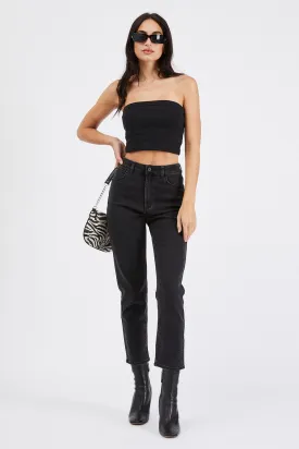 94 High Slim 90210 Organic Cotton Mom Jeans