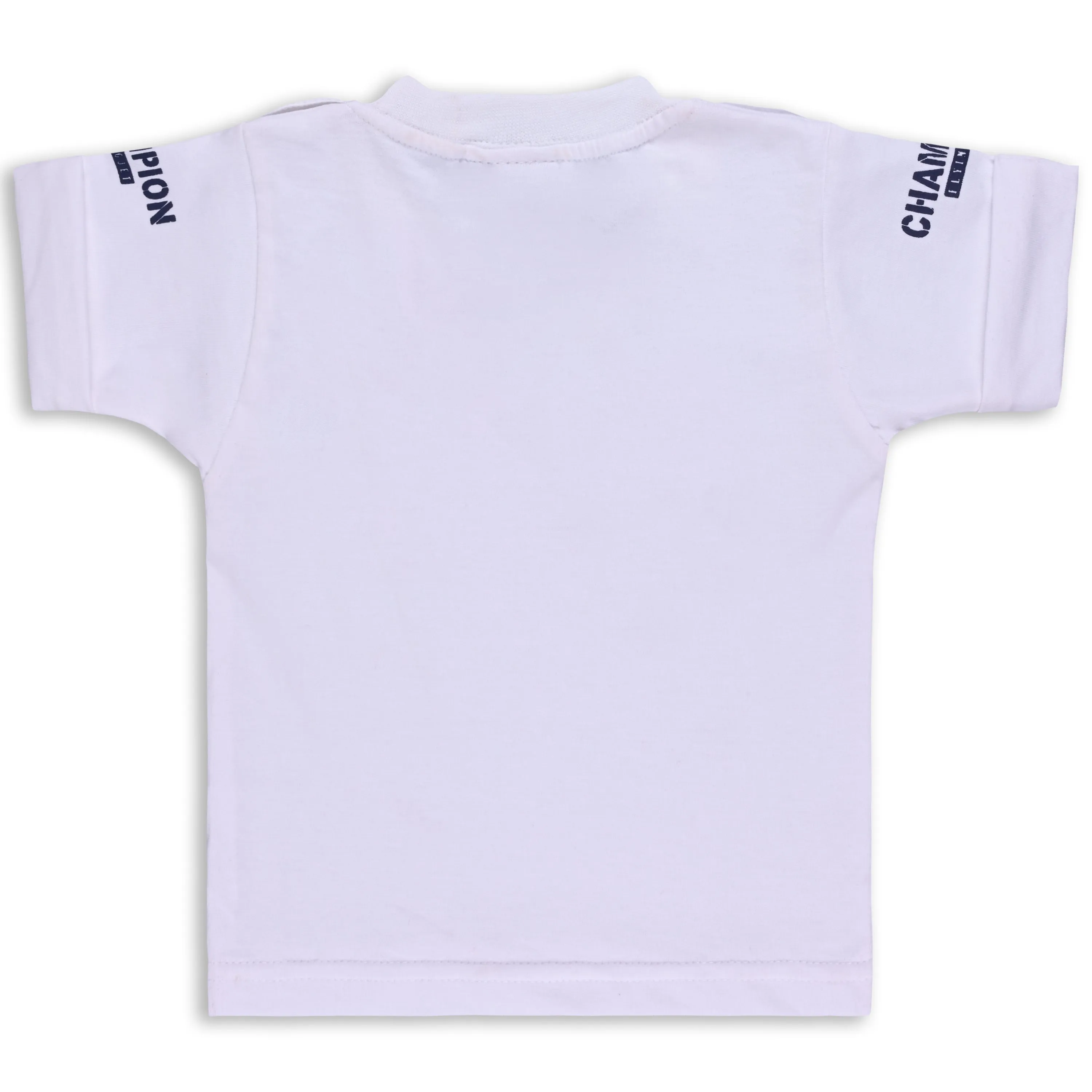 Baby Boys Printed T-Shirt and Shorts Dungaree Set