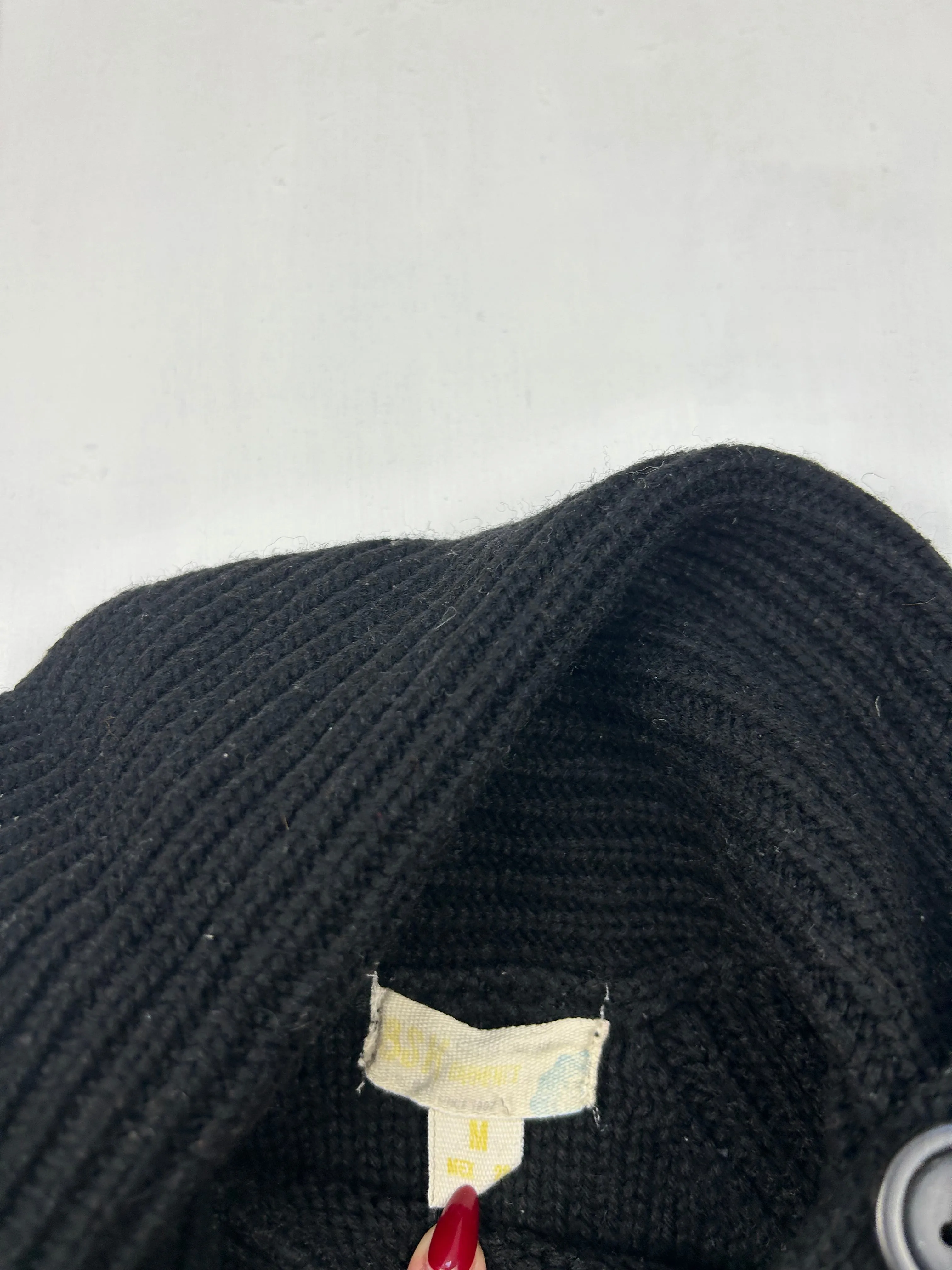 Black turtleneck jumper (M)