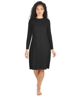 Bonded Long Sleeve Slip Shell Dress CSP503-38