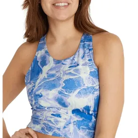 CHAMPION - Round Neck Sleeveless Crop Top
