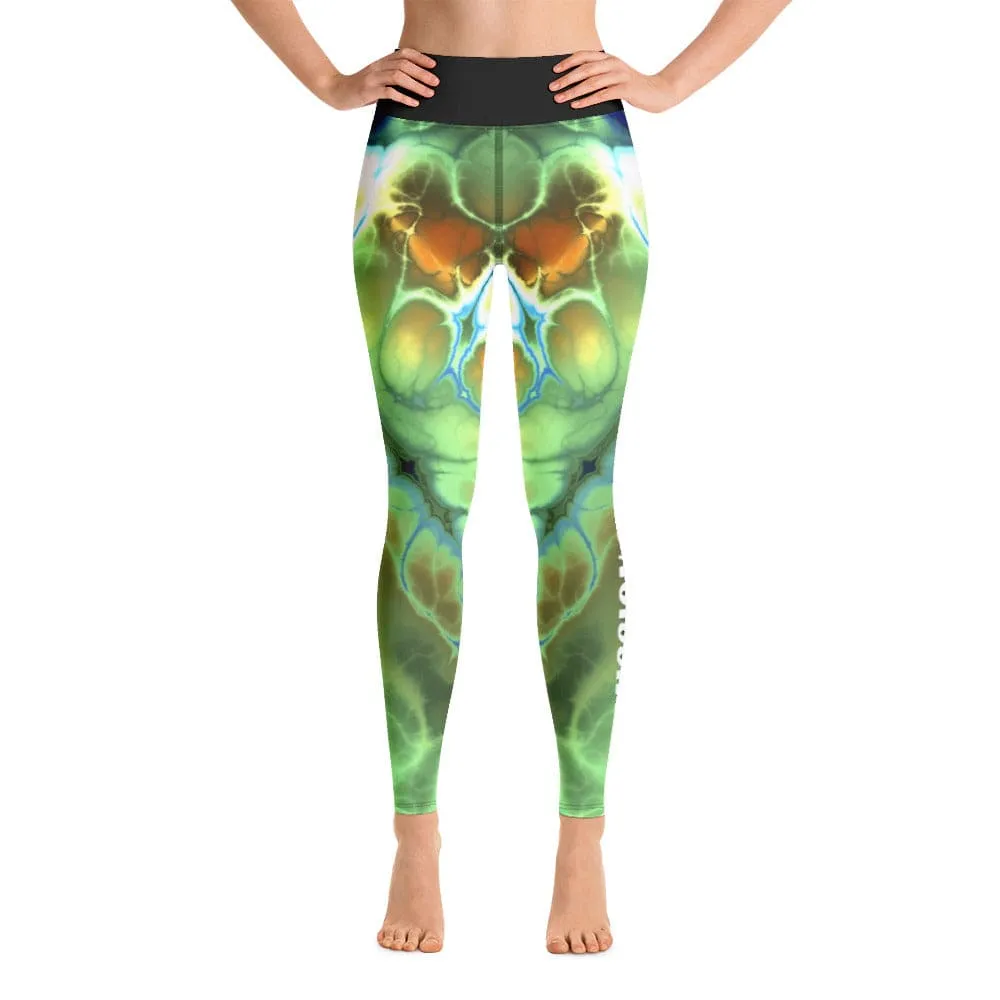 Color Splash ~ High-Waist Leggings