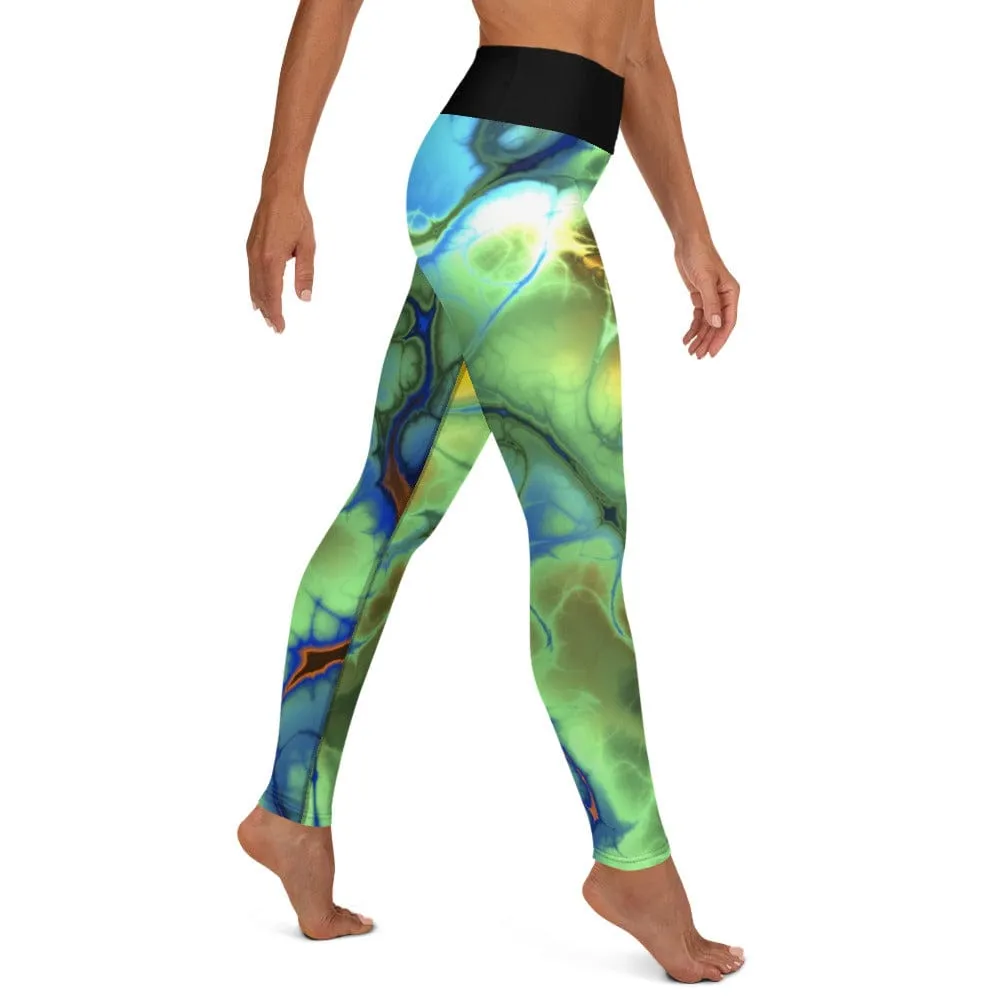 Color Splash ~ High-Waist Leggings