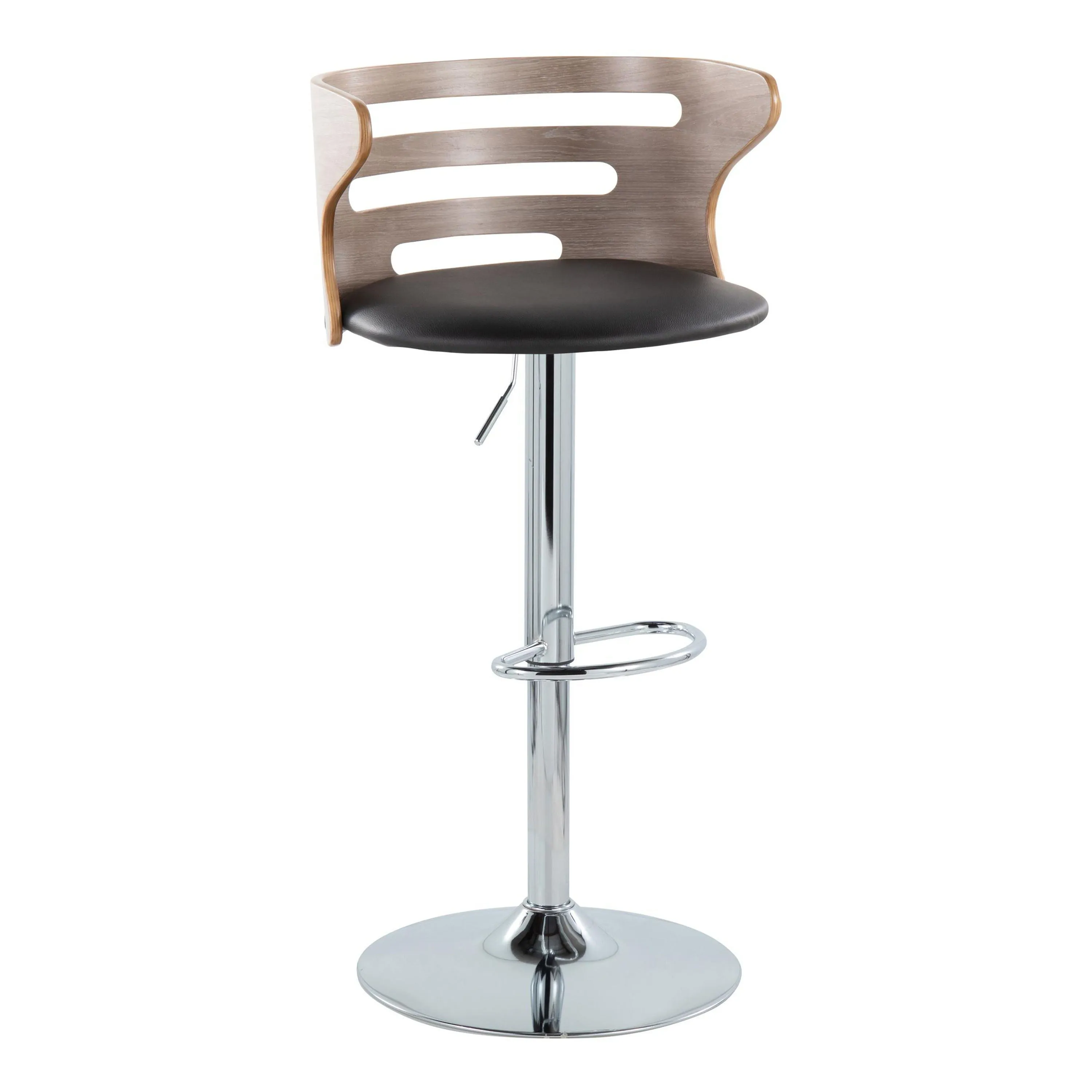 Cosi - Sophisticated Design Adjustable Barstool With Swivel (Set of 2) by Couch.com