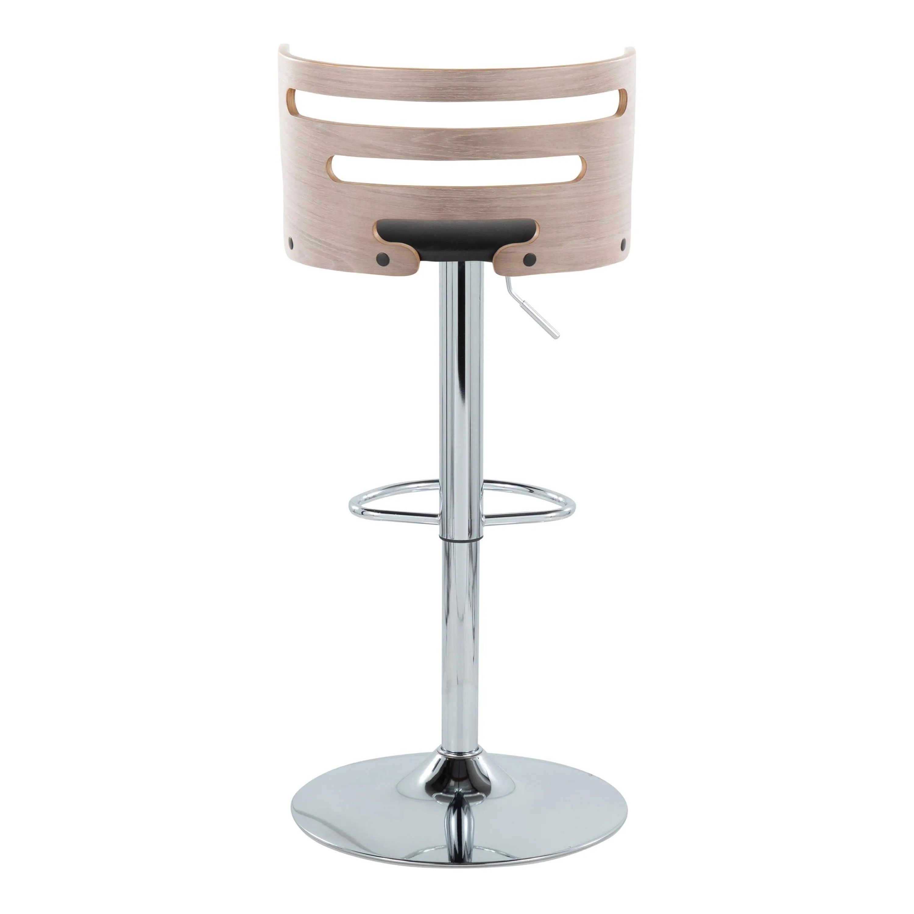 Cosi - Sophisticated Design Adjustable Barstool With Swivel (Set of 2) by Couch.com