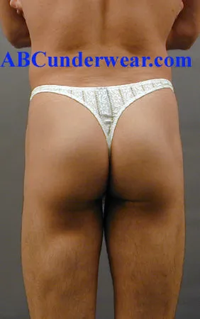Elegant Lace Stripe Thong: A Sophisticated Addition to Your Intimate Collection