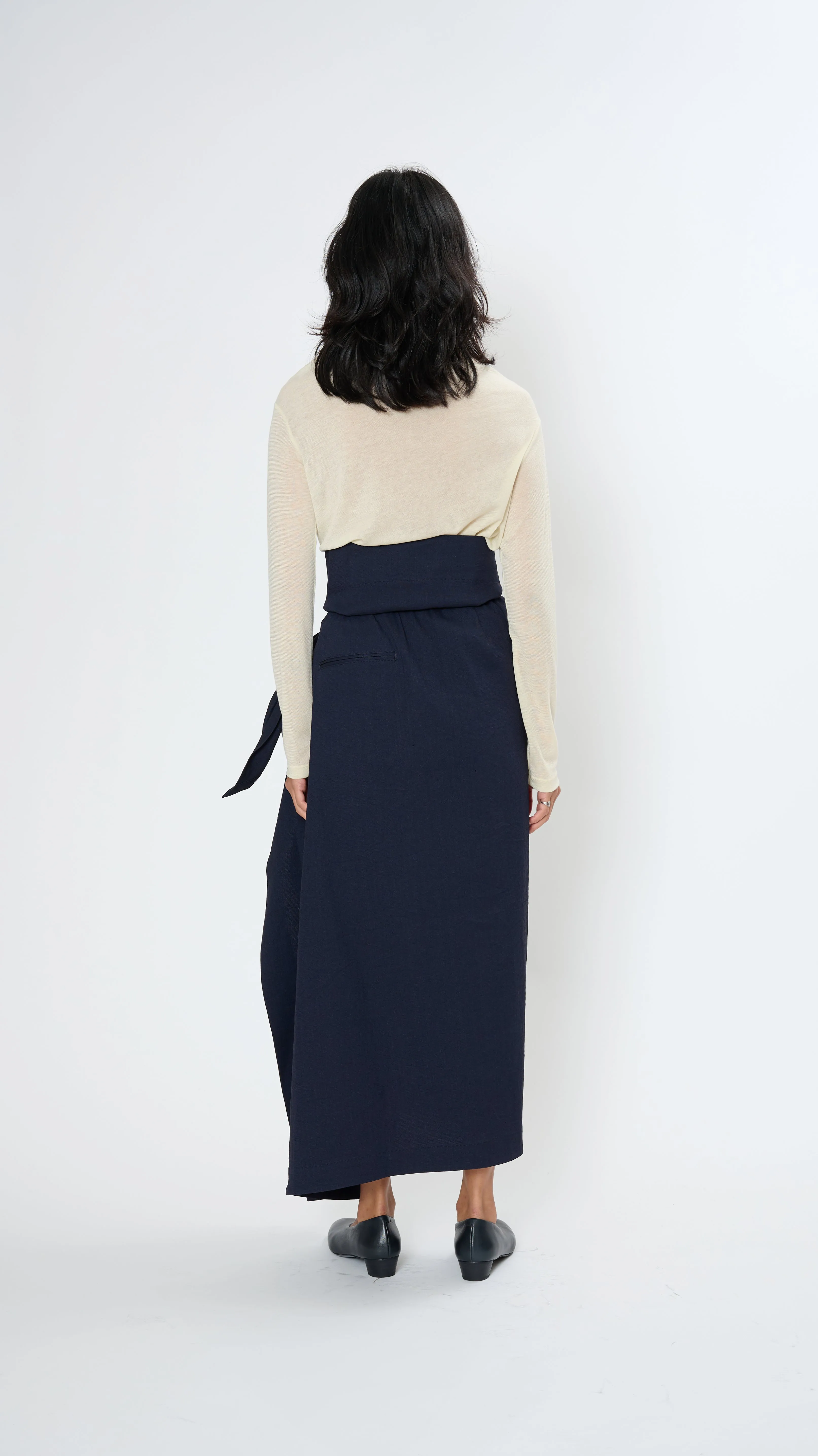 Enclothe Skirt in Midnight Navy