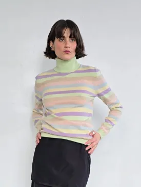Escada Pastel Stripes Cashmere (S)
