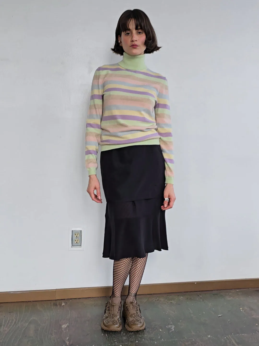 Escada Pastel Stripes Cashmere (S)