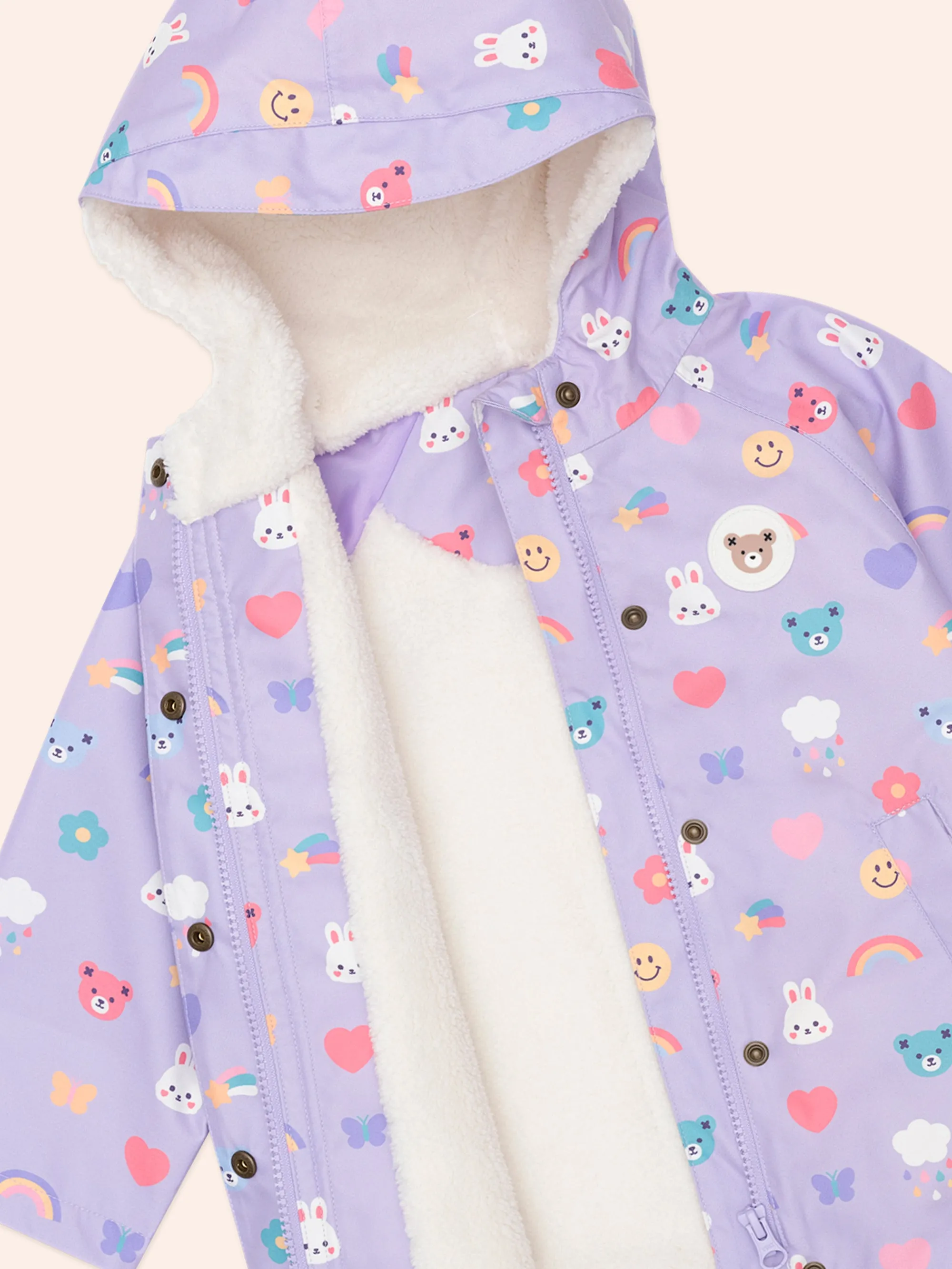 Huxbaby Hux Emoji Raincoat
