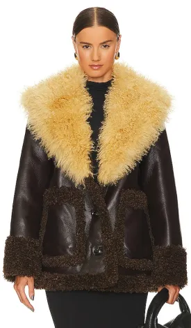 L'Academie x Bridget Rohena Jacket in Chocolate