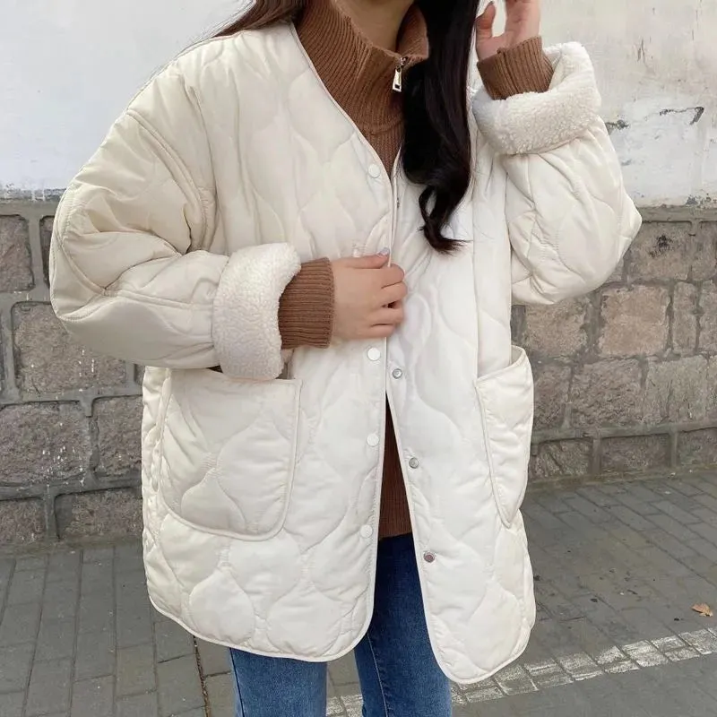 Long Sleeve Warm Winter Parkas Jacket