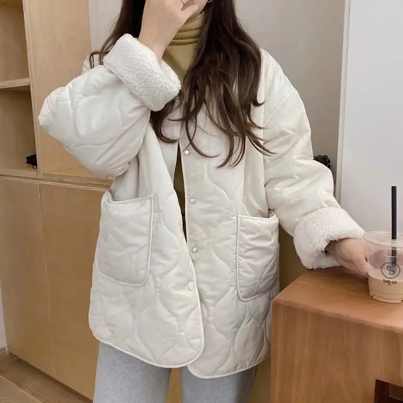 Long Sleeve Warm Winter Parkas Jacket