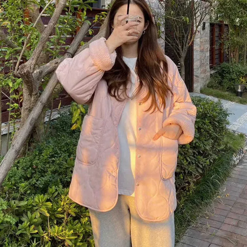 Long Sleeve Warm Winter Parkas Jacket