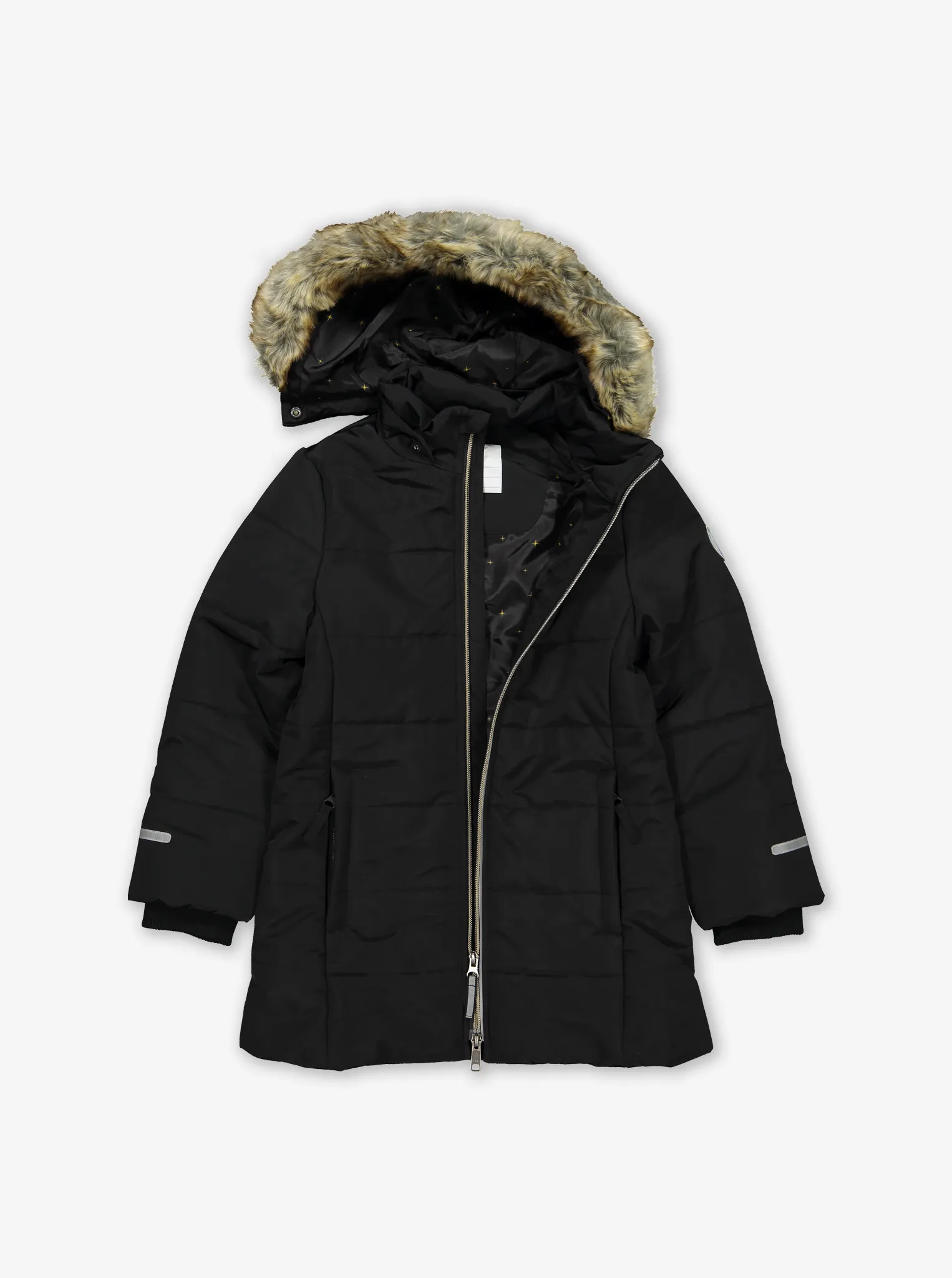 Longline Kids Padded Winter Coat