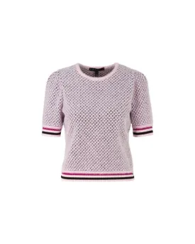 Marc Cain Honeycomb Knit Top