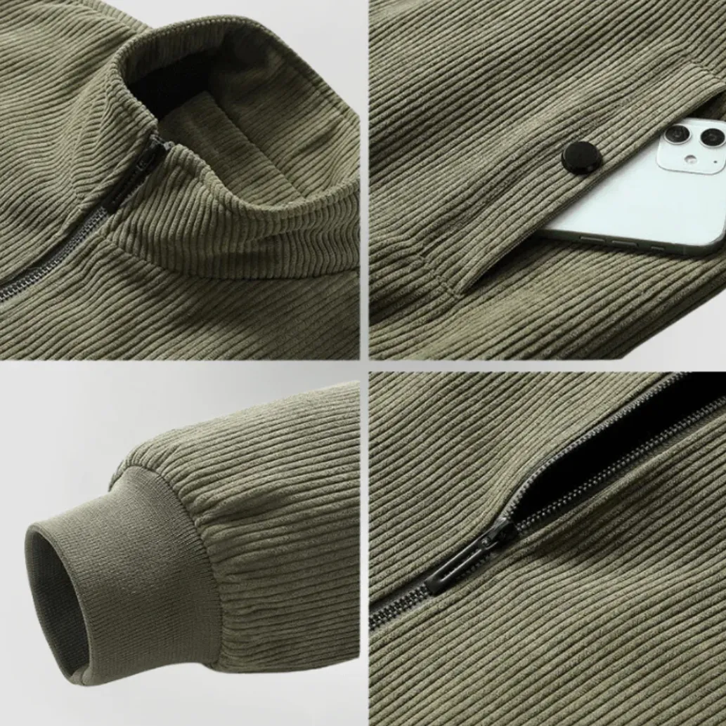 Matteo | Corduroy Fleece Jacket