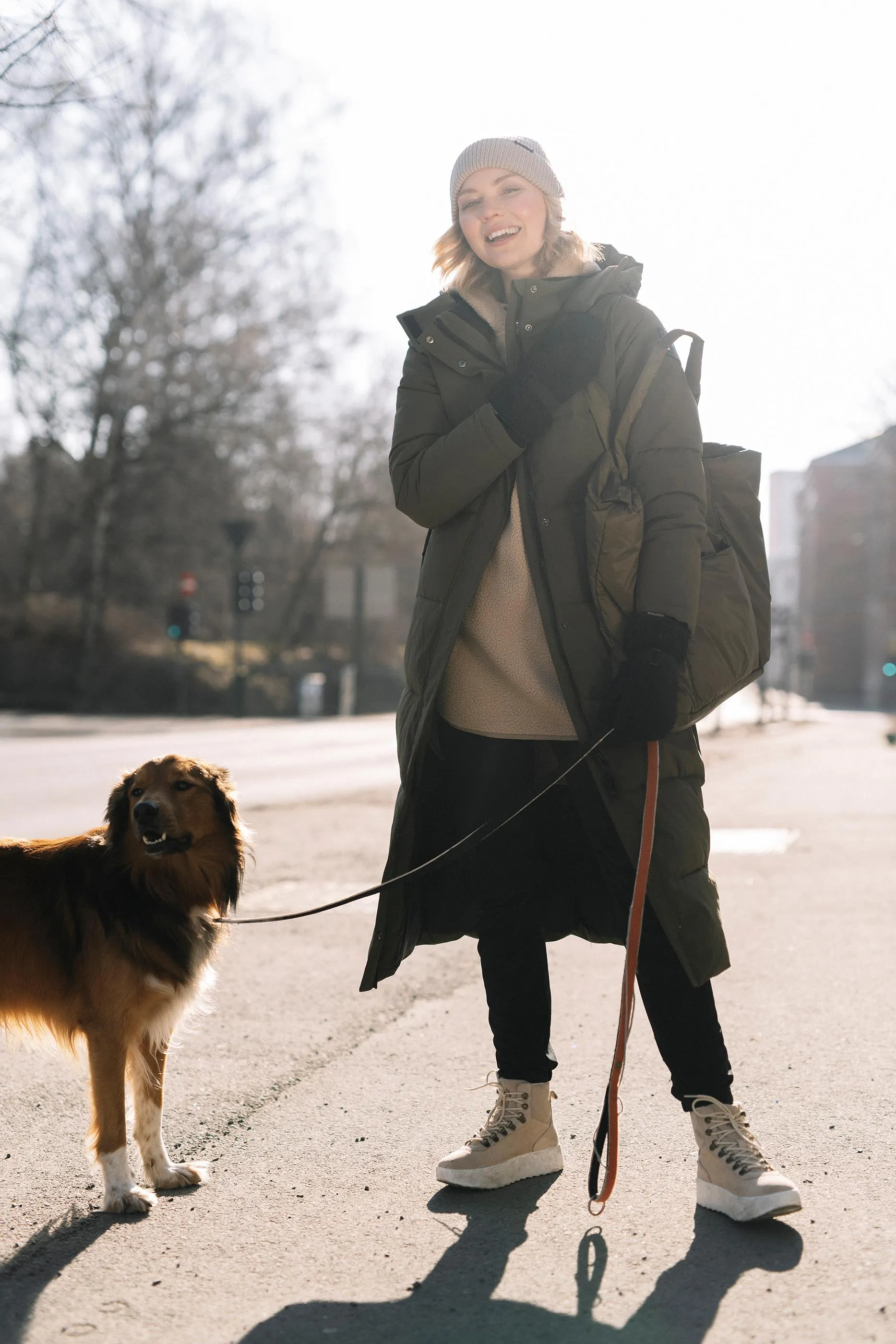 Mellow Ada Parkas - M Oliven