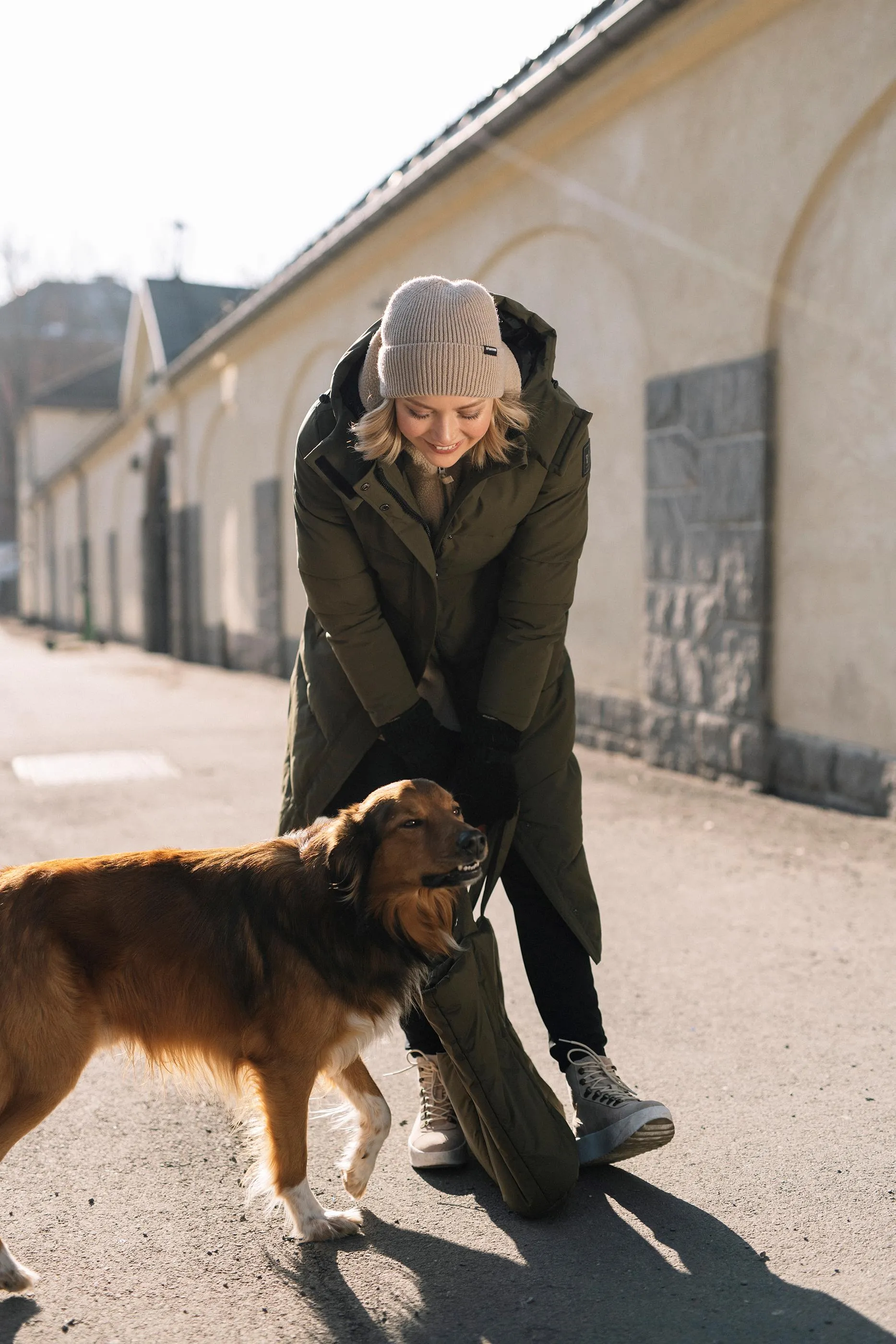 Mellow Ada Parkas - M Oliven
