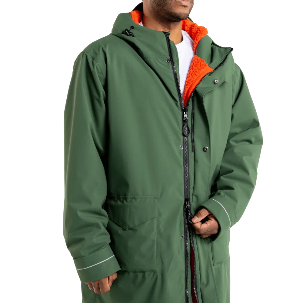 Men's EVO Pro Slimline Waterproof Parka Jacket - Forest Green