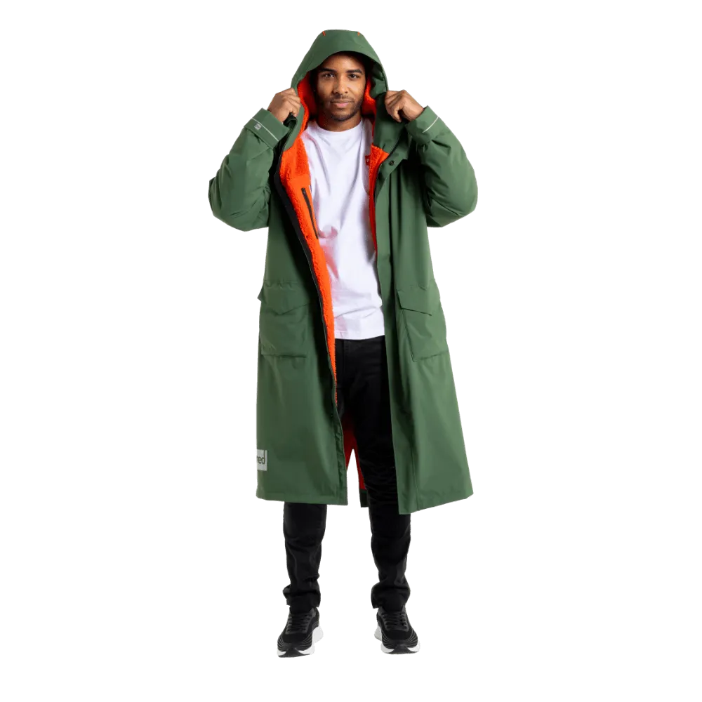 Men's EVO Pro Slimline Waterproof Parka Jacket - Forest Green