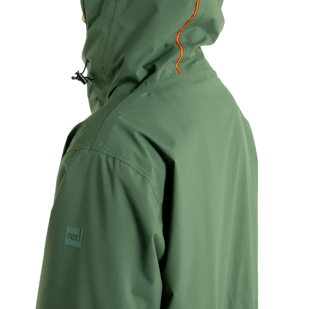 Men's EVO Pro Slimline Waterproof Parka Jacket - Forest Green