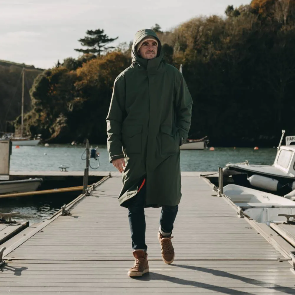 Men's EVO Pro Slimline Waterproof Parka Jacket - Forest Green