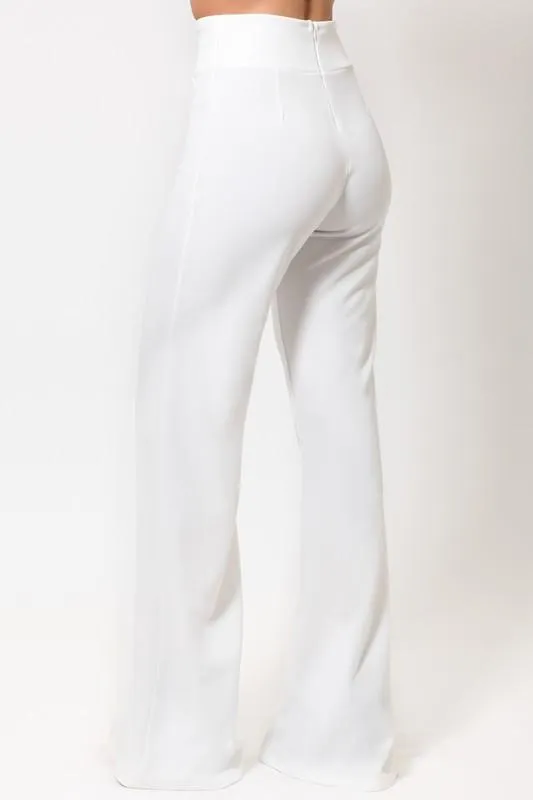 MIMI HIGH WAISTED PANT- LILAC