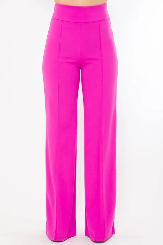 MIMI HIGH WAISTED PANT- LILAC