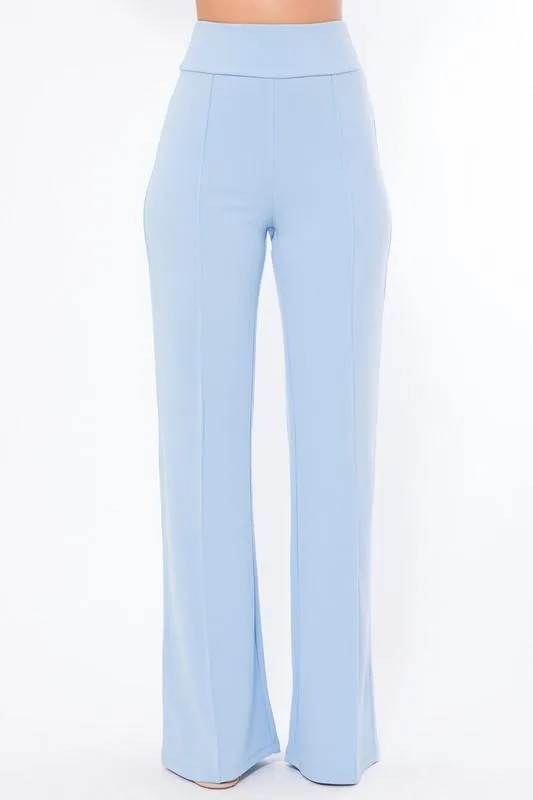 MIMI HIGH WAISTED PANT- LILAC