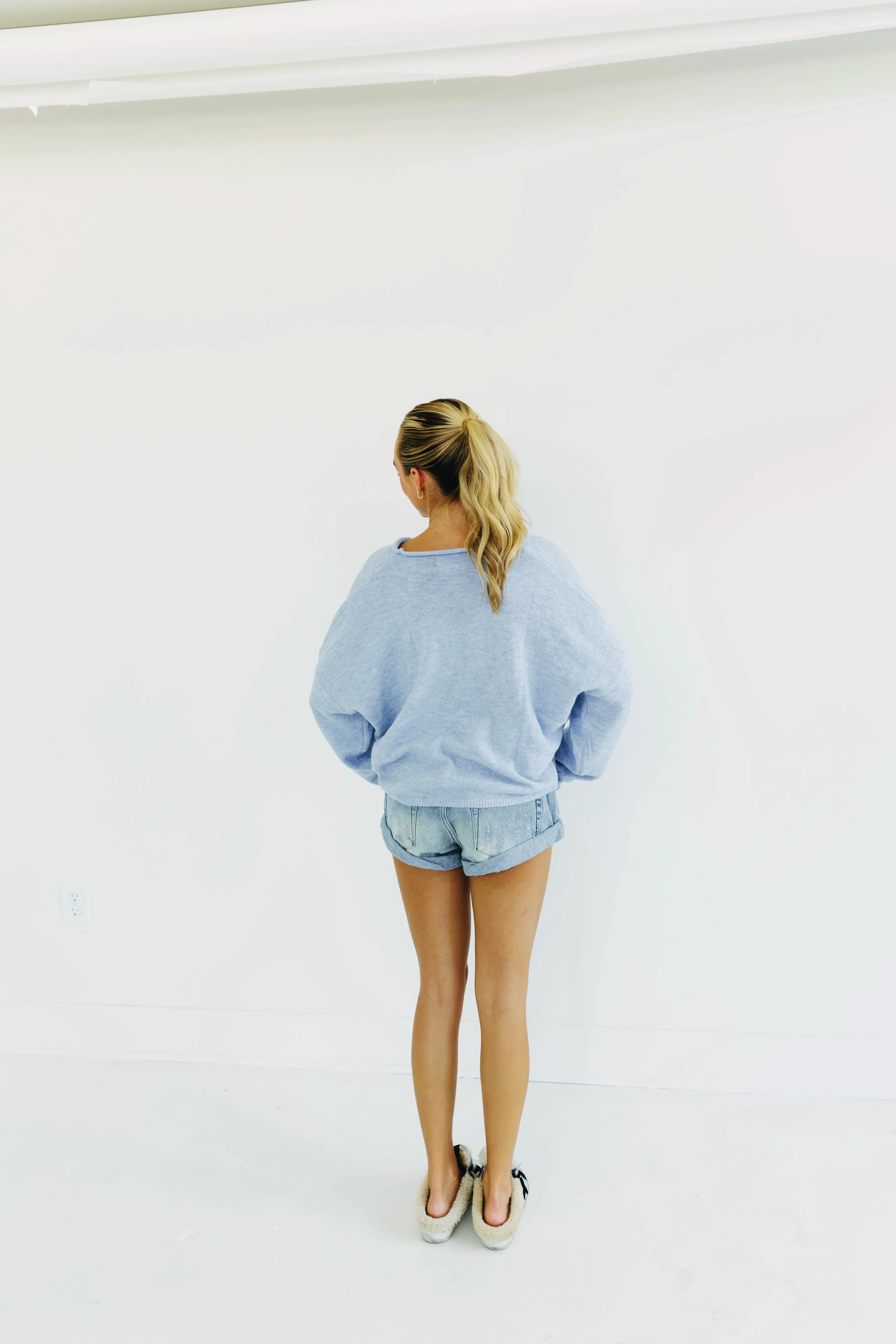 Noel Cardigan - Sky Blue