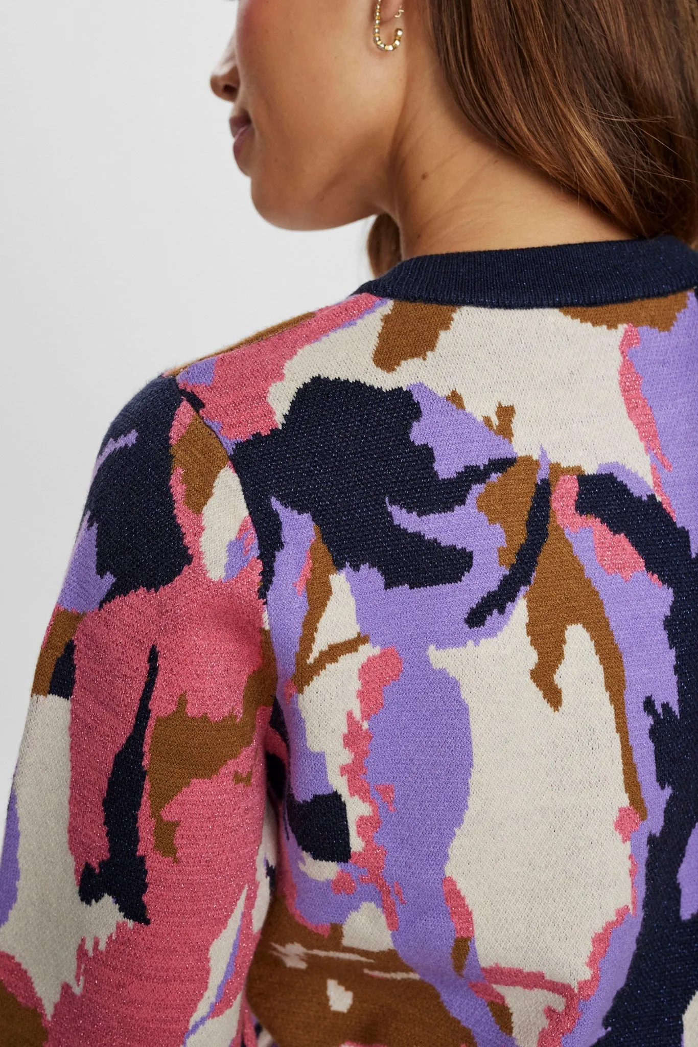 NUCONELLE PULLOVER - Paisley Purple