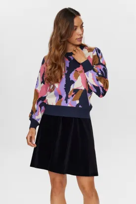 NUCONELLE PULLOVER - Paisley Purple