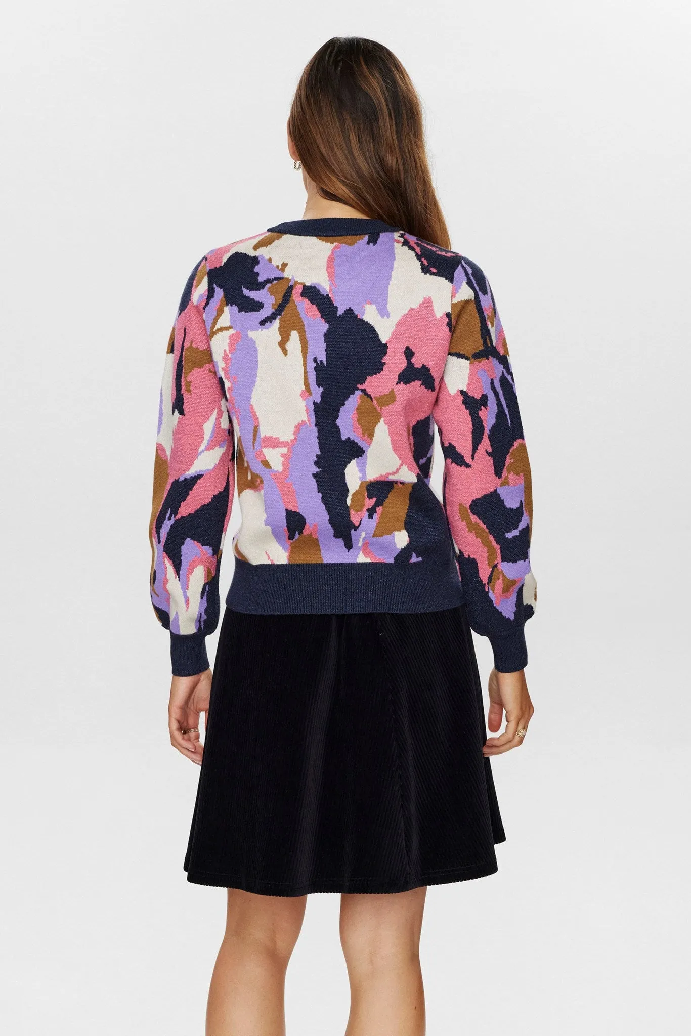 NUCONELLE PULLOVER - Paisley Purple