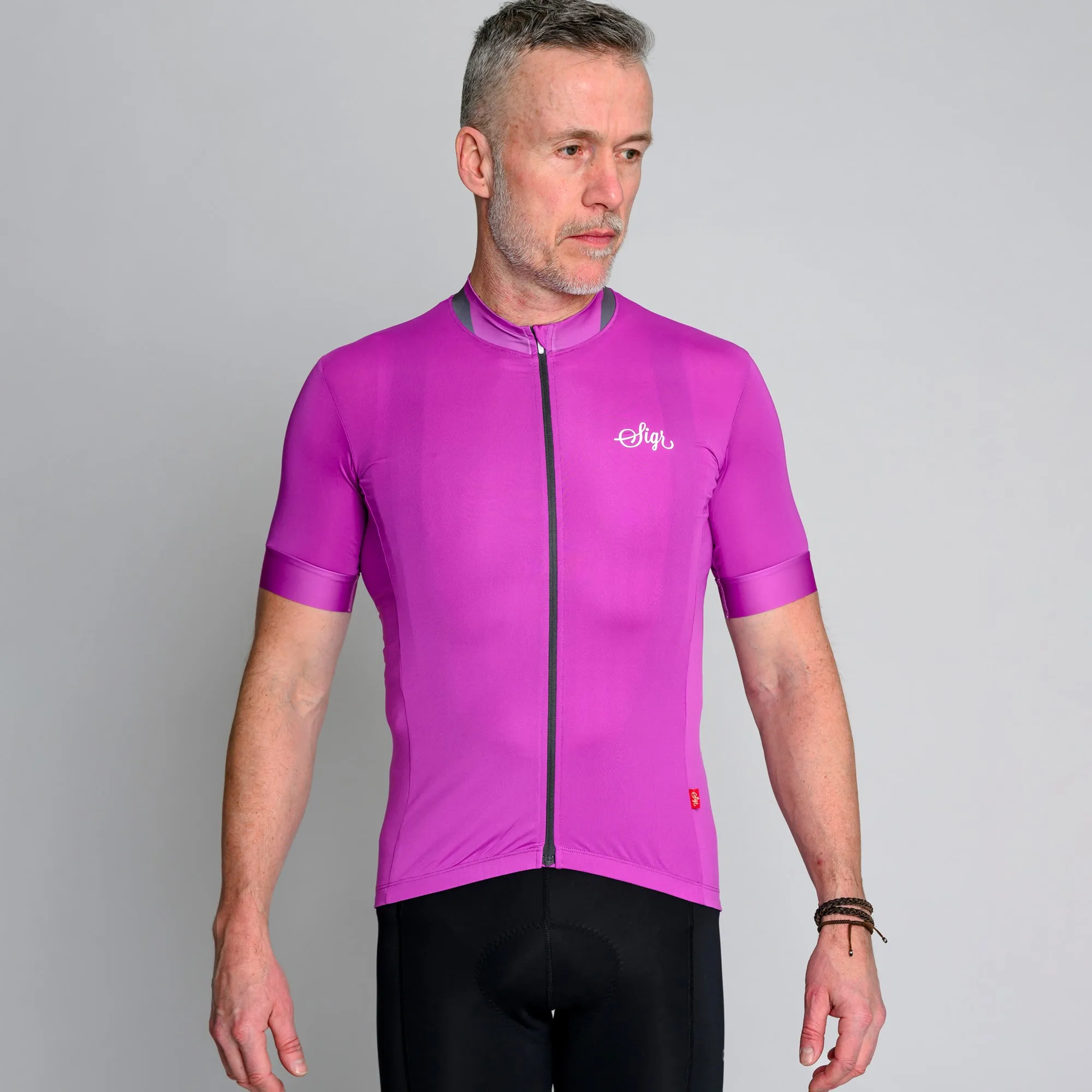 Orkid Men's Purple Pink Cycling Jersey