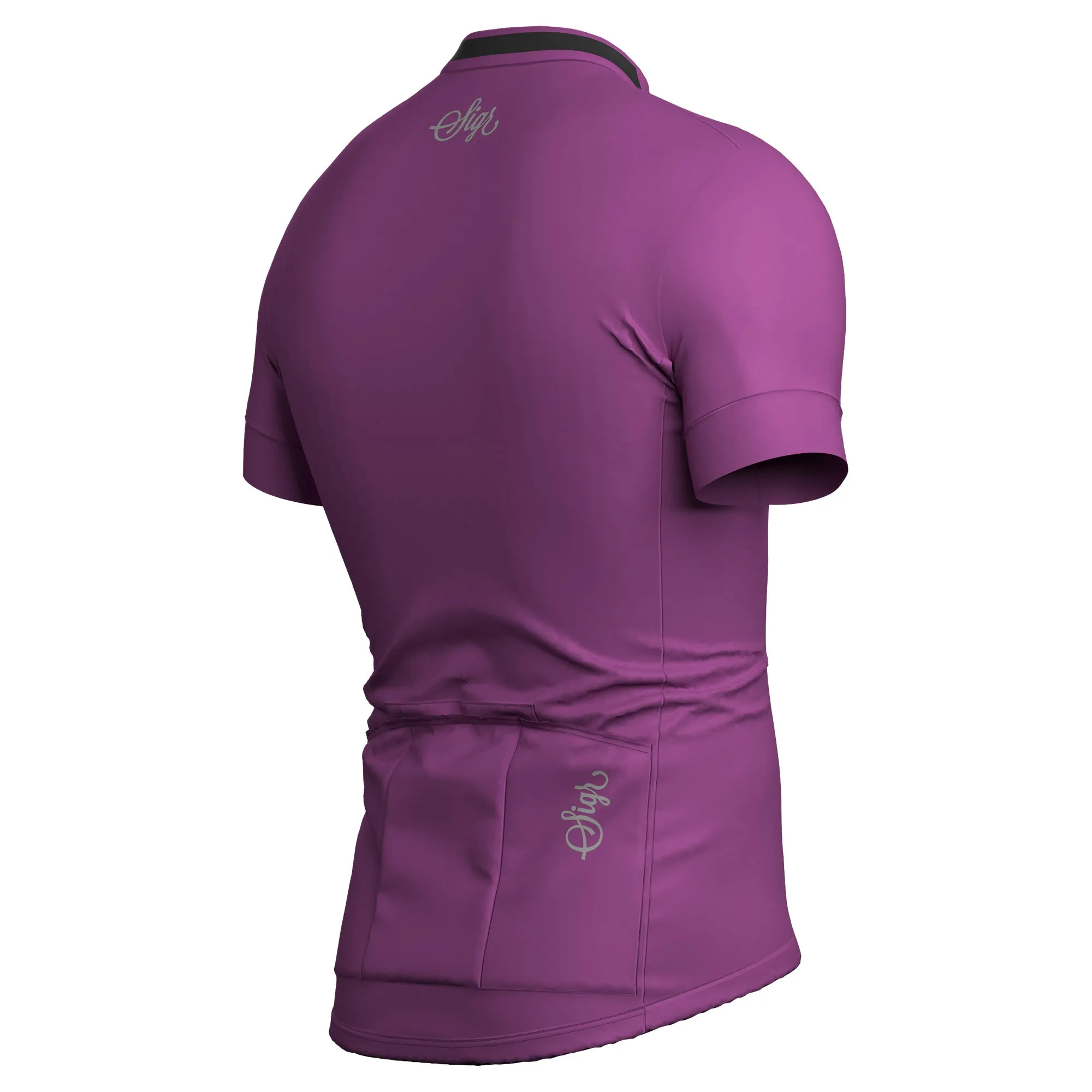 Orkid Men's Purple Pink Cycling Jersey