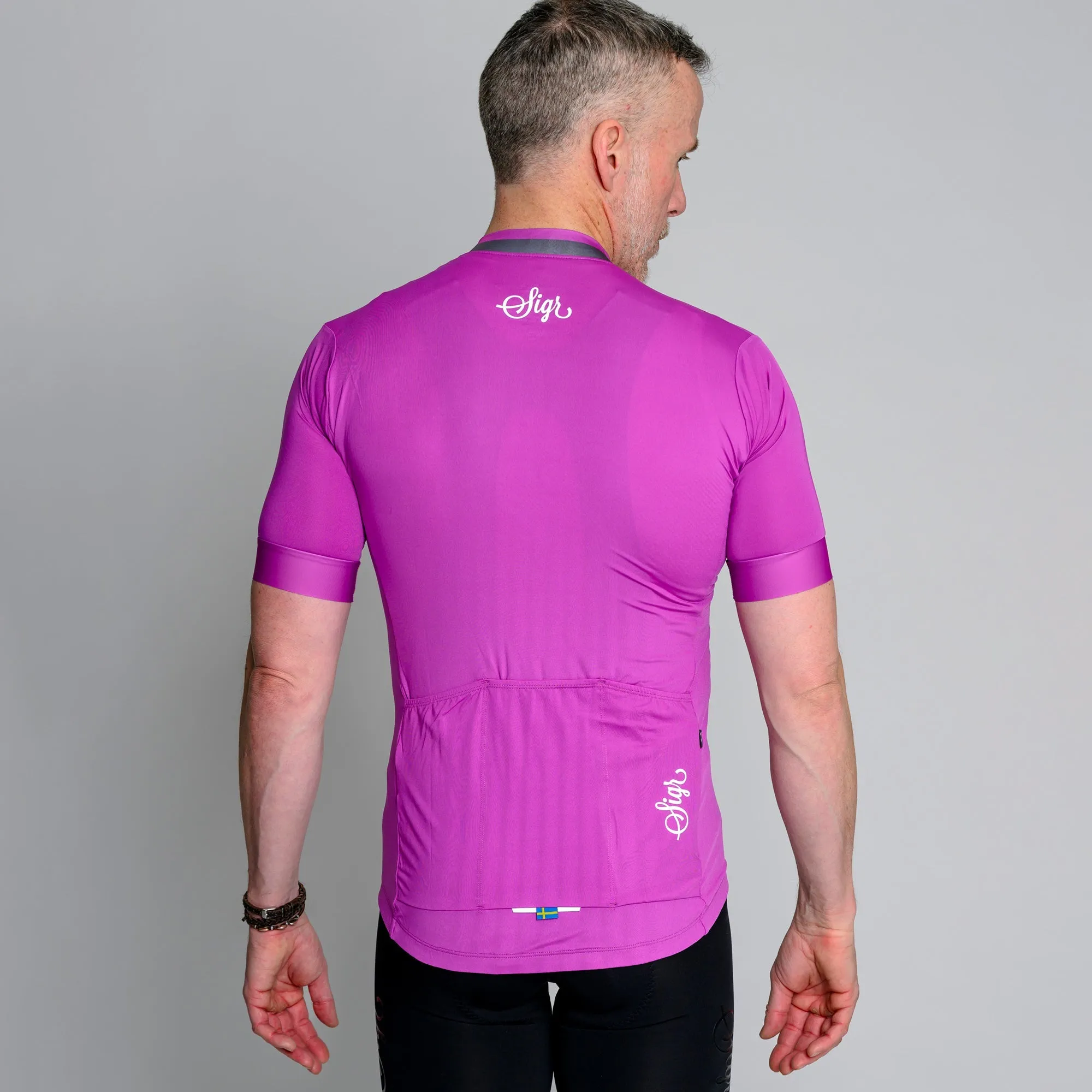 Orkid Men's Purple Pink Cycling Jersey