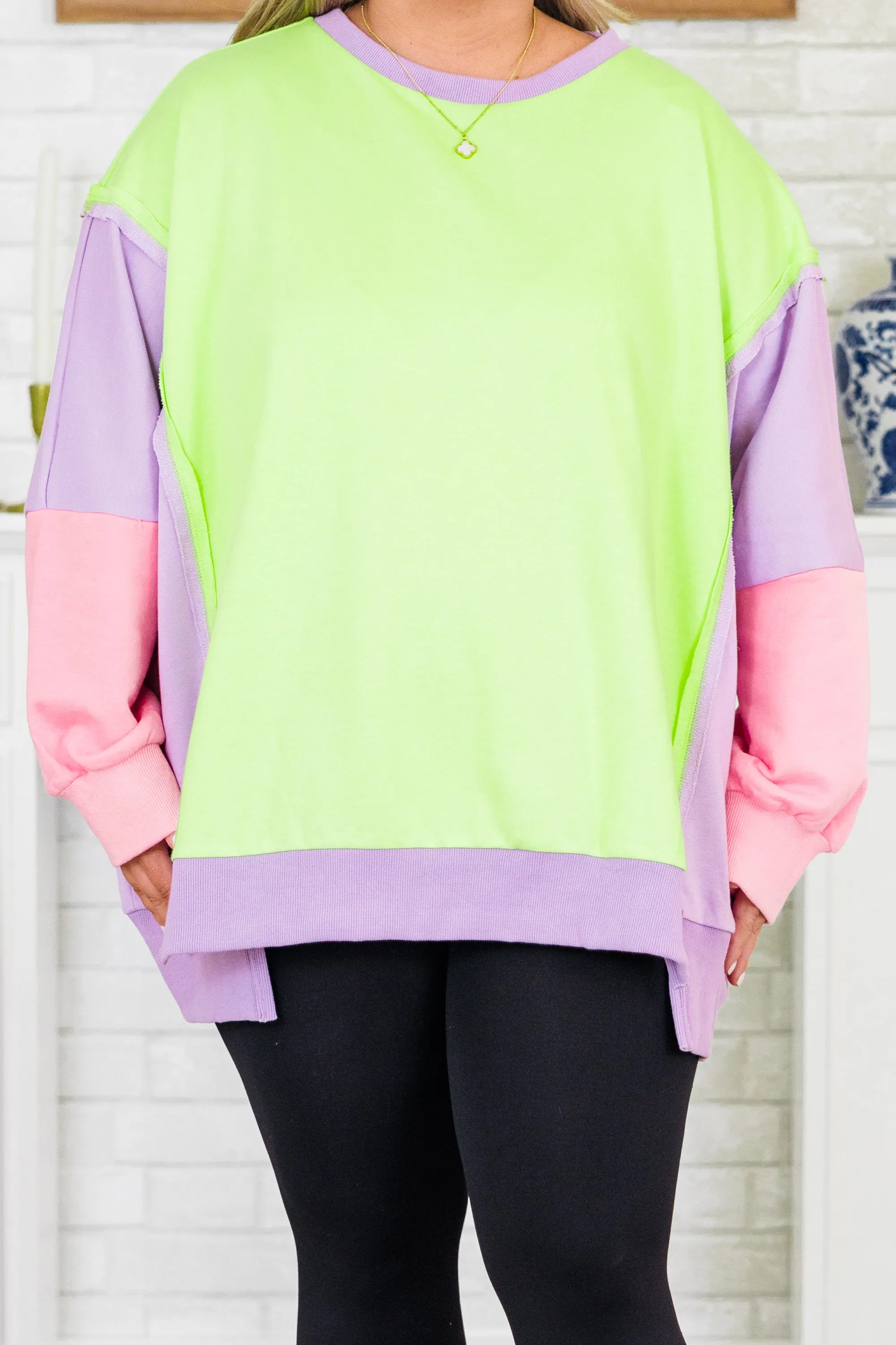Rising To The Opportunity Pullover, Green