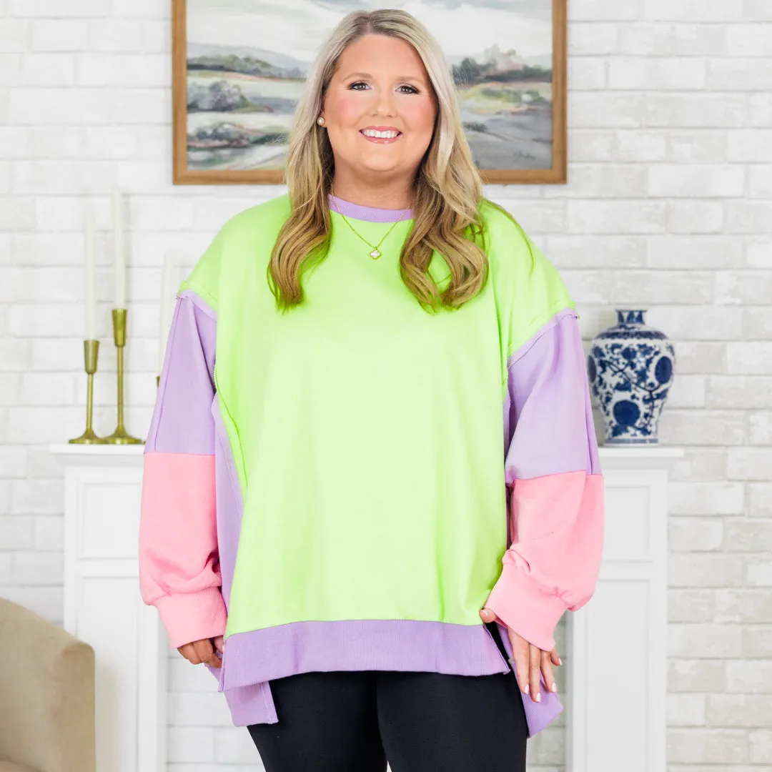 Rising To The Opportunity Pullover, Green
