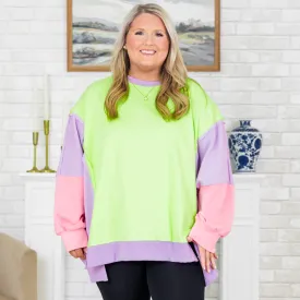 Rising To The Opportunity Pullover, Green