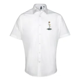 Royal Signals Embroidered Short Sleeve Oxford Shirt
