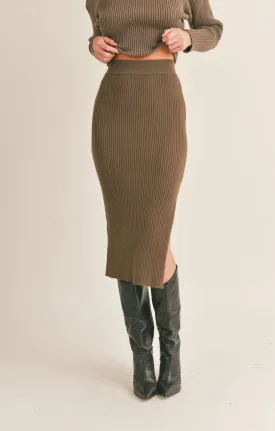 SAGE THE LABEL Kalli Sweater Midi Skirt