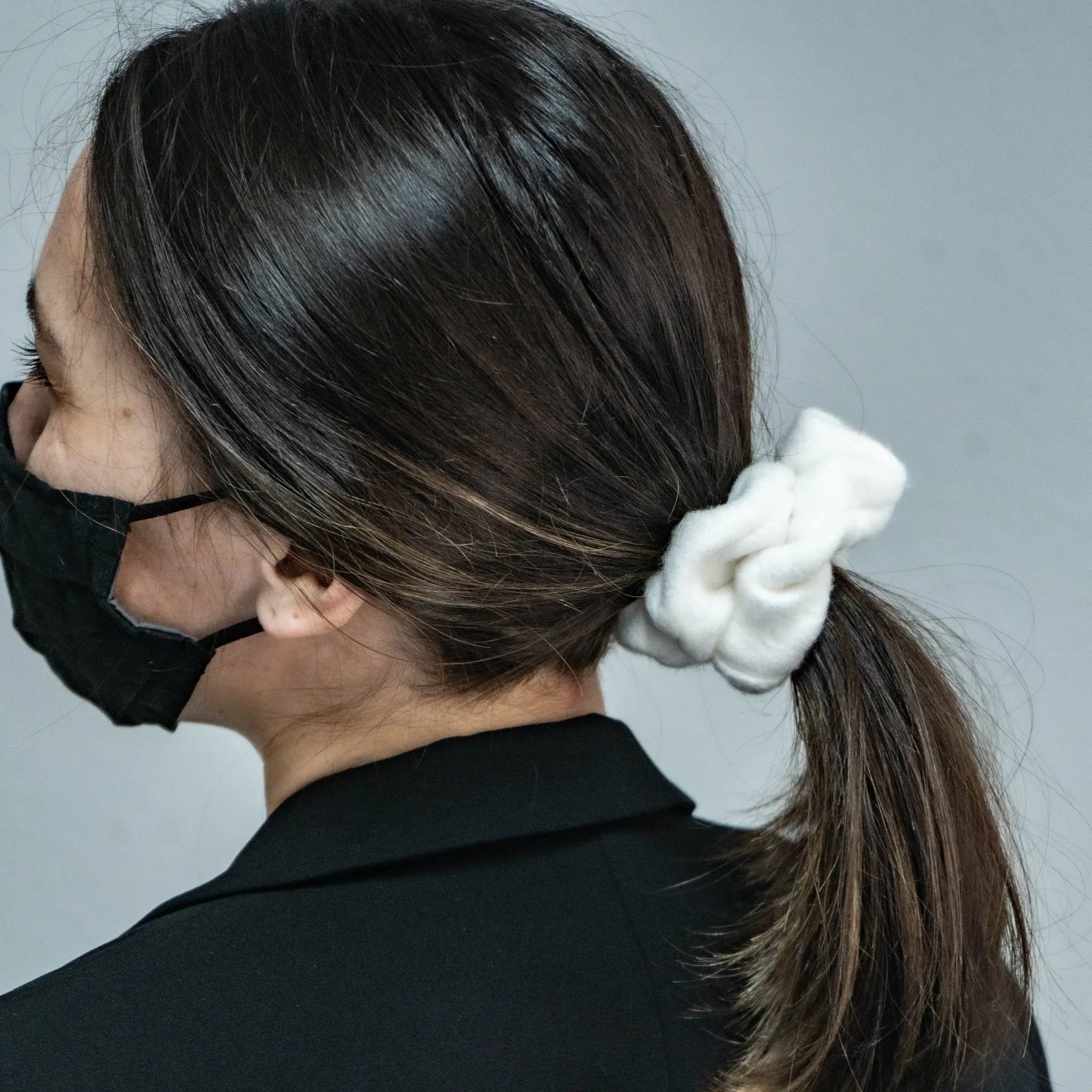 *SALE* Upcycled Scrunchies: Bamboo Fleece