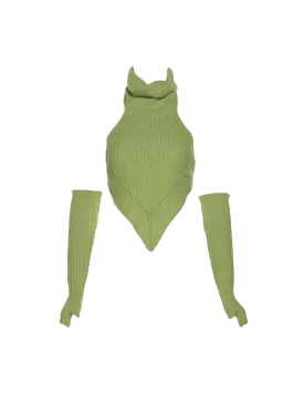 Sia Sleeves Turtleneck Sweater