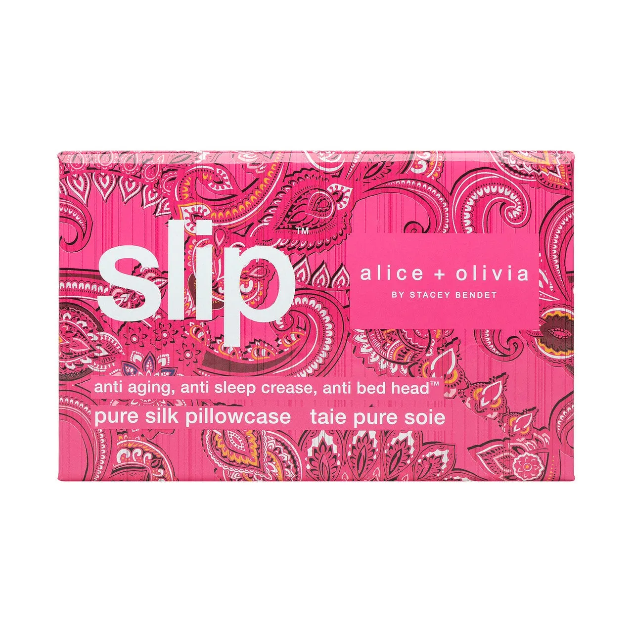 Slip silk pillowcase - Spring Paisley