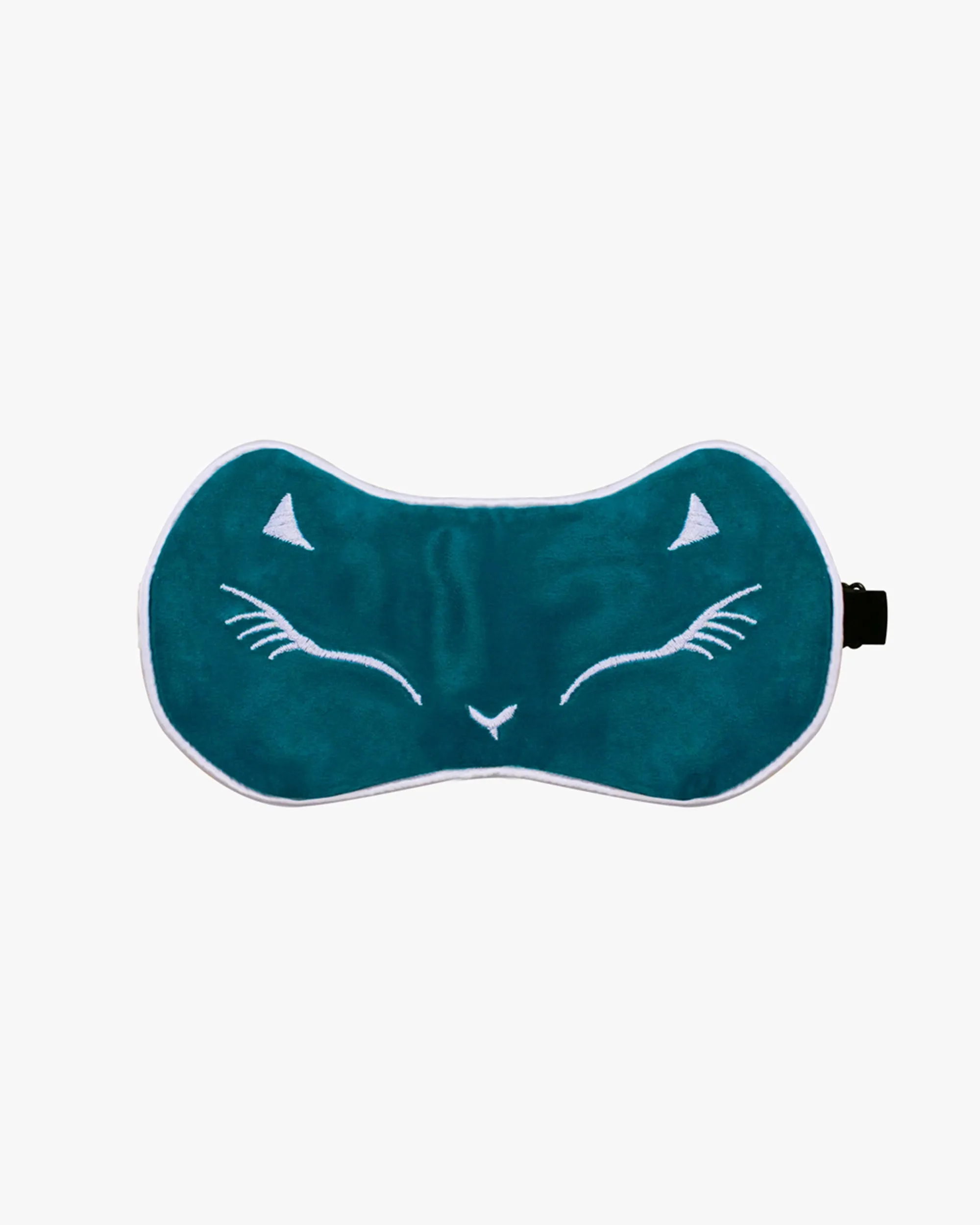 Sophisticated Embroidered Silk Sleep Eye Mask