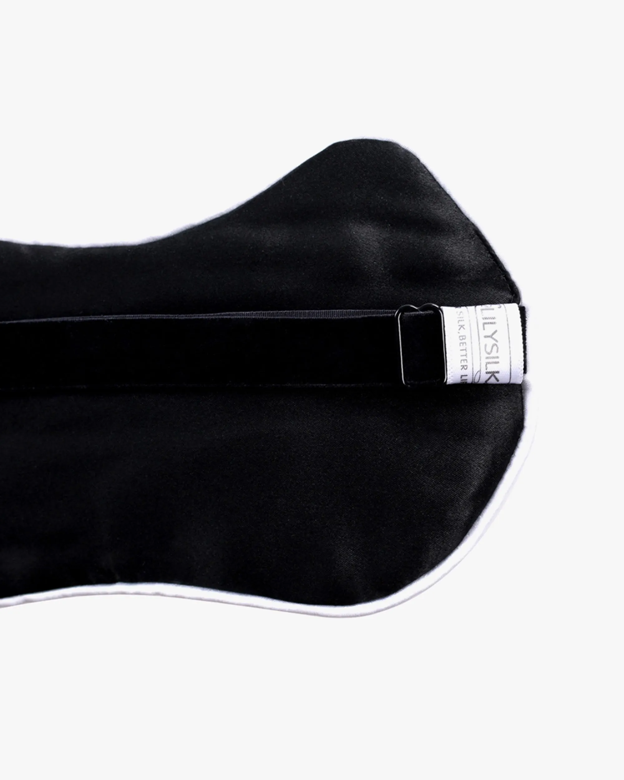 Sophisticated Embroidered Silk Sleep Eye Mask