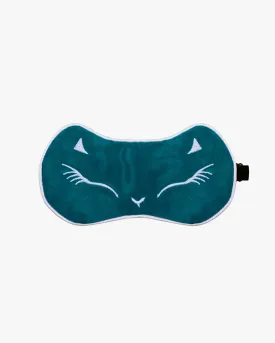 Sophisticated Embroidered Silk Sleep Eye Mask