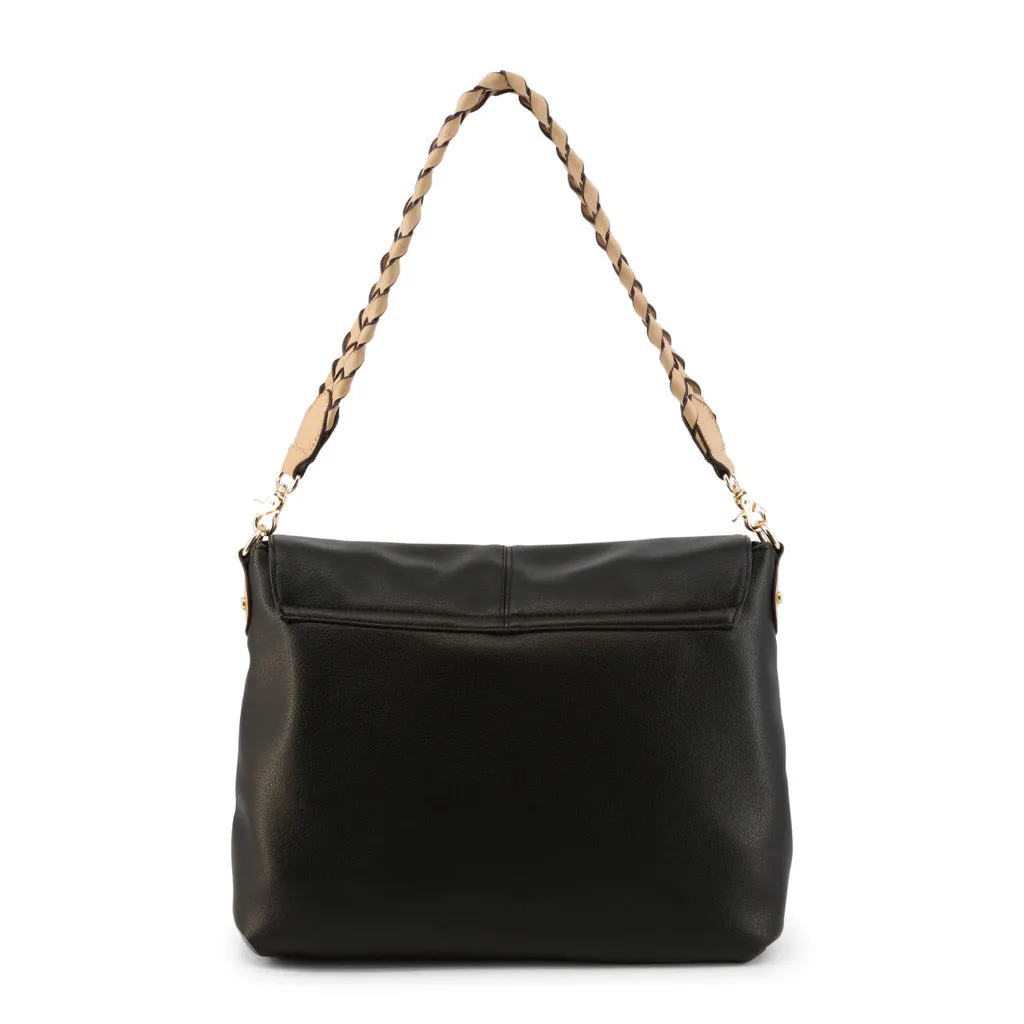 Sophisticated Polyurethane Shoulder Bag for Women