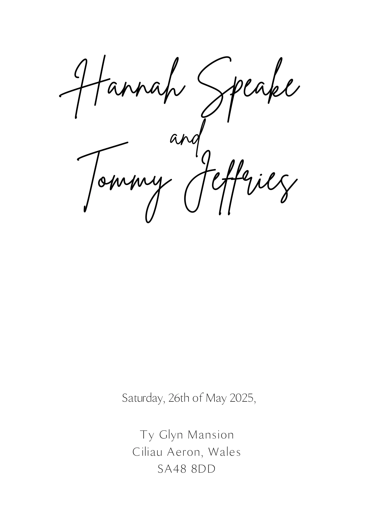 Sophisticated Save The Date